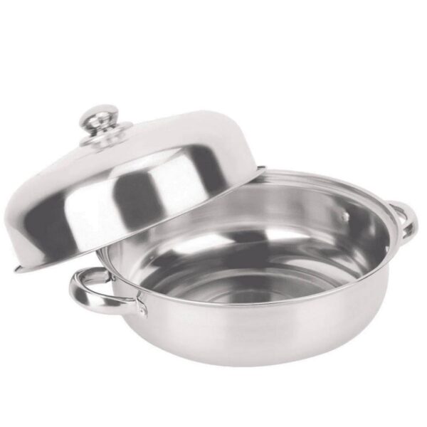 Stainless Steel Single Layer Steamer Pot Food Steamer Stockpot Cookware