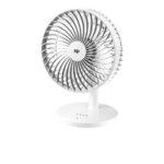 DP Portable Rechargeable 6 inch Fan with LED light