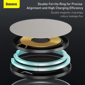 Baseus Swan Magnetic Desktop Bracket Wireless Charger