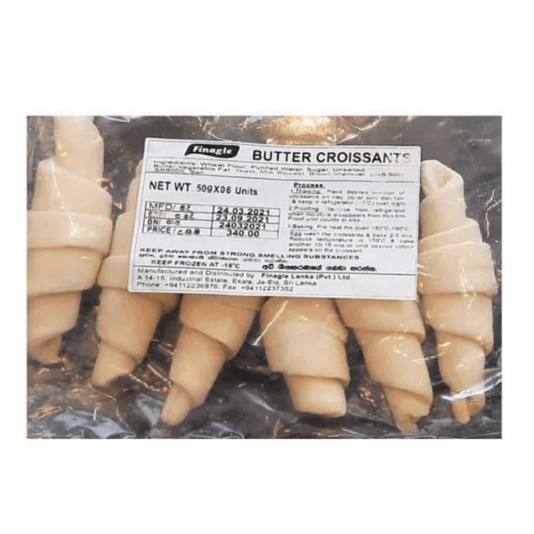 Butter Croissants - 50g  6 Pcs Pack