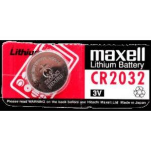 Maxell Cr2032 3V Lithium Battery 2pcs