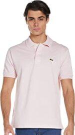 Lacoste Collar T-shirt Pink