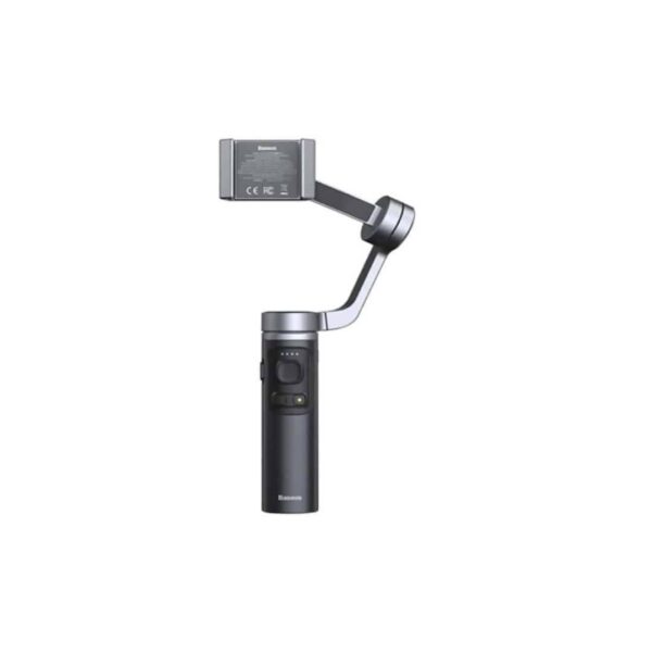 Baseus Control Smartphone Handheld Folding Gimbal Stabilizer Dark grey