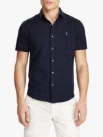 Polo Short Sleeve Shirt Dark Blue