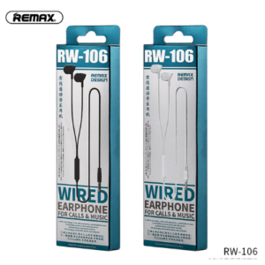 Remax Rw-106 Wired Earphone