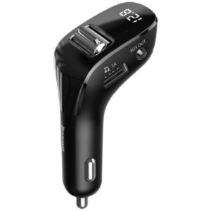 Baseus Streamer F40 Aux Wireless Mp3 Car Charger