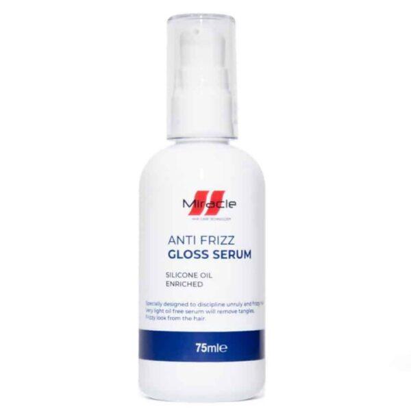 Miracle Anti Frizz Glose Hair Serum With Silicone Oil 75ml in a bottle