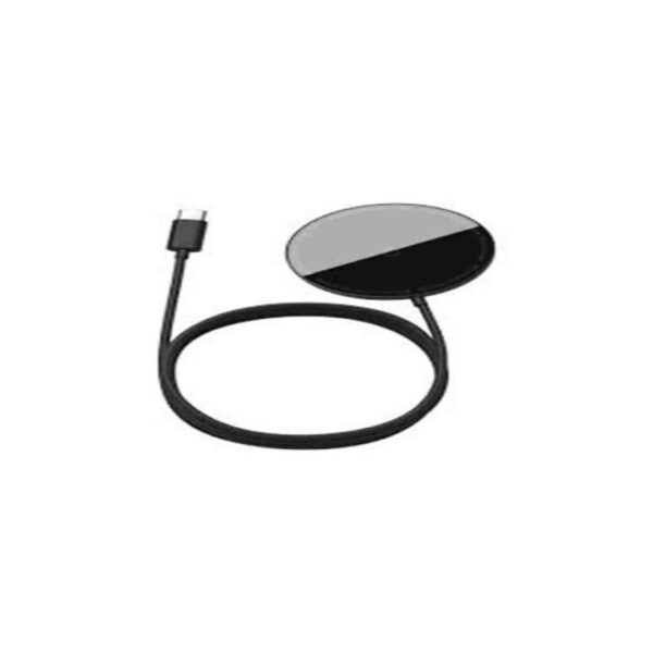 Baseus Simple Mini Magnetic Wireless Charger(suit for IP12 with Type-C cable 1.5m) Black