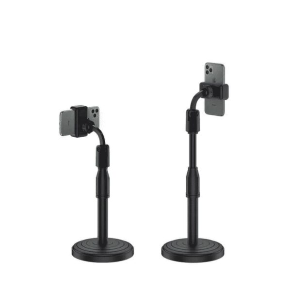 Retractable Phone Table Stand Phone Holder Stand for Live Streaming Video