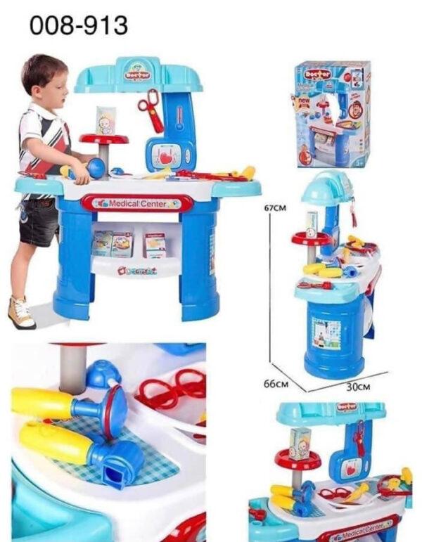 Kids Pretend Medical Toy Doctor Kit Dentist Playset