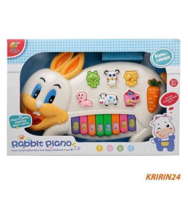 Multicolor Little Rabbit Piano for Kids