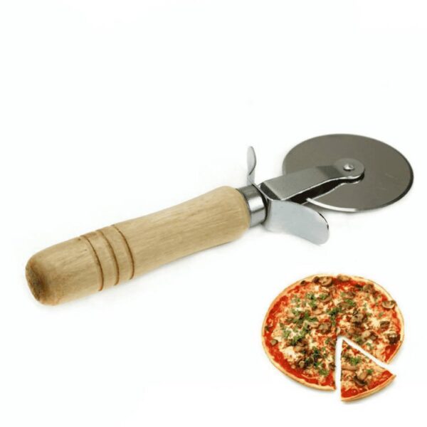 Wooden Pizza Cutter