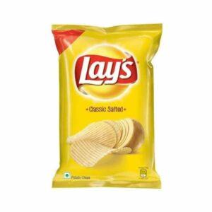 Lays Classic Salted Chips 52g in a packet