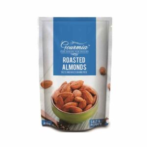 Gourmia Roasted Almonds Salt & Pepper 200g in a packet