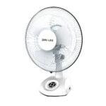 Juneleo 12inch Rechargeable Table Fan with LED Light