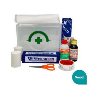 Portable First Aid Box with Kit - Small
