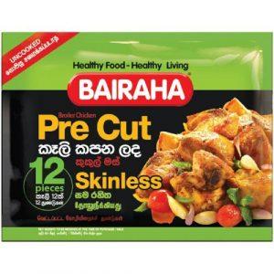 Bairaha Broiler Chicken Pre-cut De Skin 12 pieces