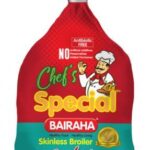 Bairaha Broiler Deskin Chicken Chef's Special in a plastic wrap