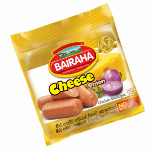 Bairaha Cheese and Onion Chicken Sausages