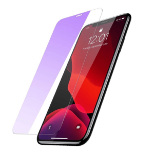 Baseus 0.15mm Full-glass Anti-bluelight Tempered Glass Film(2pcspack+Pasting Artifact)For iP 5.8inch?2019?Transparent