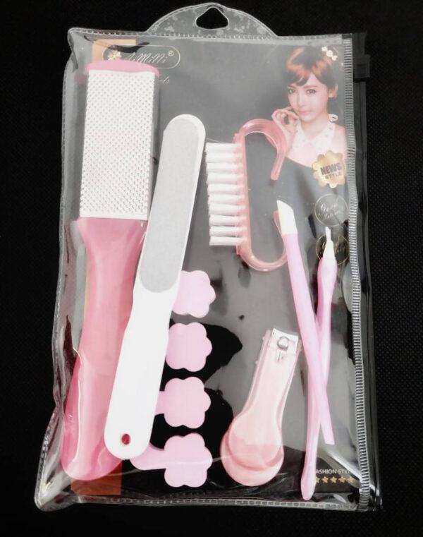 Nail Kit Manicure and Pedicure Tool Kits Nail Clipper Set Of 7 Pcs