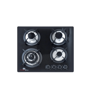PowerBox Glass Top 4 Burner Gas Stove