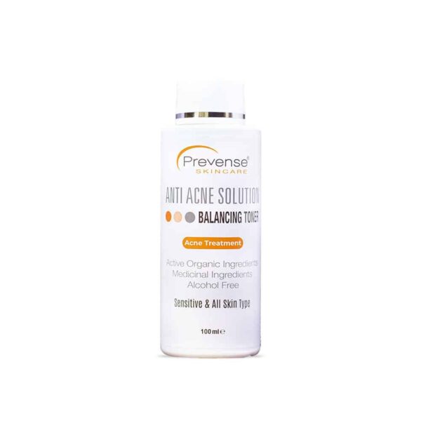 Prevense Anti Acne Solution Balancing Toner Acne Treatment 100 ml in a bottle