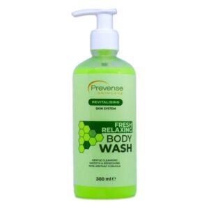 Prevense Revitalising Fresh Relaxing Body Wash 300ml in a bottle