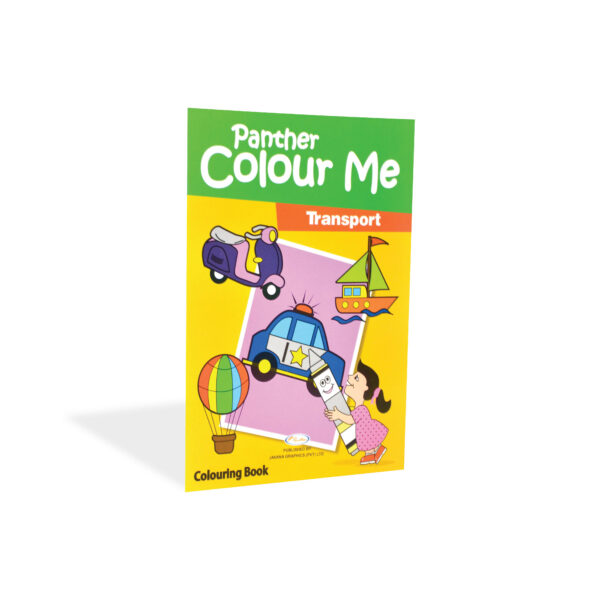 Color Me Book - Transport