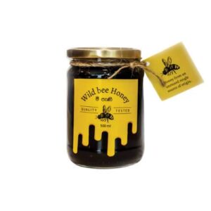 Wild Bee Honey 500Ml in a bottle