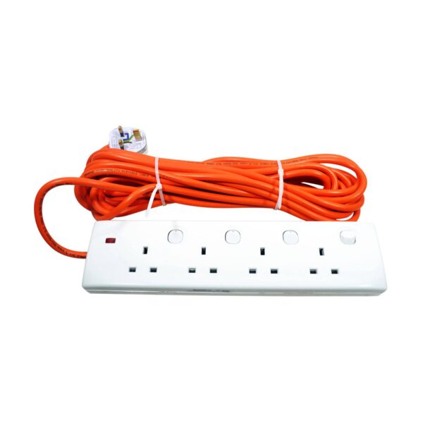 Orange Extension Cord 10M - 13Amp - Image 2