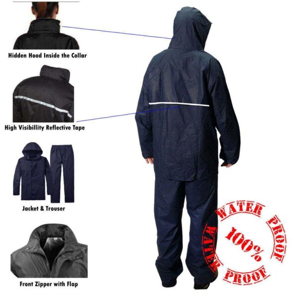 Rainkit Raincoat with Pants Rain coat Full Set - Image 2