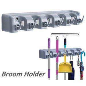 Broom & Mop Holder 5-Slot