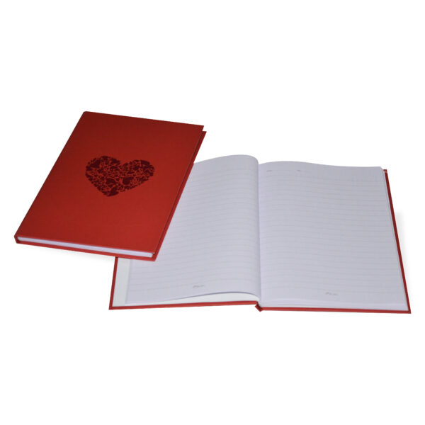 Hearts A5 Diary Notebook - Image 5