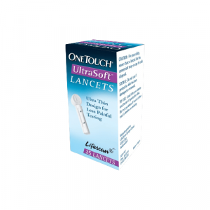OneTouch Ultra Soft Lancets for Blood Sampling 25's