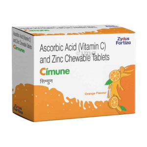 Cimune SF Vitamin C and Zinc Sugar Free Tablet Orange