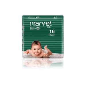 Marvel Baby Diapers Medium 16 Pcs