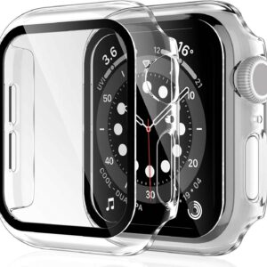 Apple Watch Tempered Glass Screen Protector and Case LITO 45mm