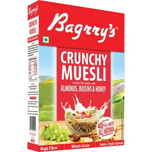 Bagrry'S Crunchy Muesli Almonds, Raisins & Honey 200g
