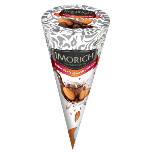Imorich Almond Crunch Ice Cream Cone 120ml