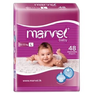 Marvel Baby Diapers Large 48Pcs