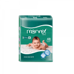 Marvel Baby Diapers Medium 48 Pcs