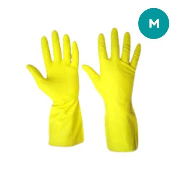 Nitrile Disposable Gloves - Yellow- Medium