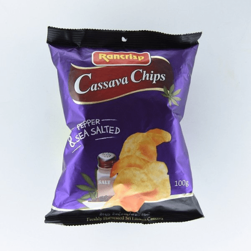 Rancrisp Cassava Chips Salt and Pepper 100g