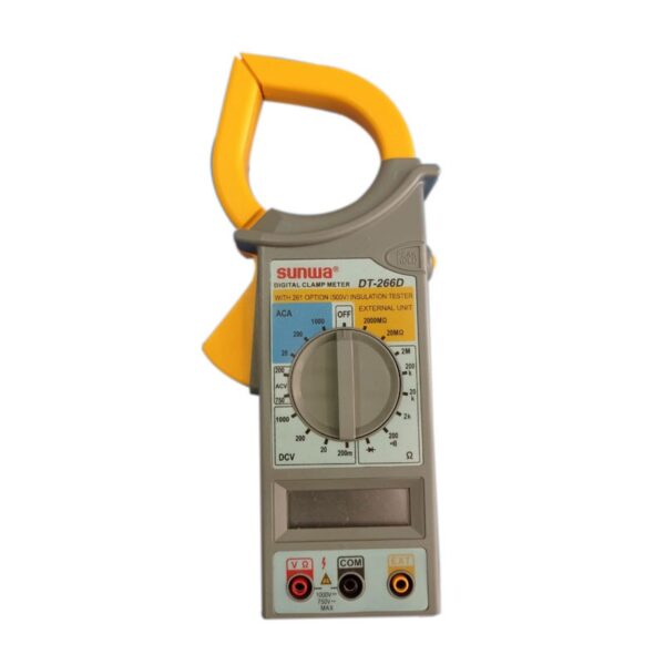 Sunwa Digital Clamp Meter Model DT-266D - With Warranty