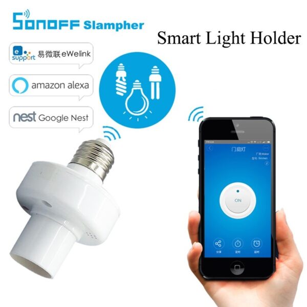 Sonoff Smart Light Bulb Holder - Slampher