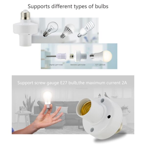 Sonoff Smart Light Bulb Holder - Slampher - Image 2