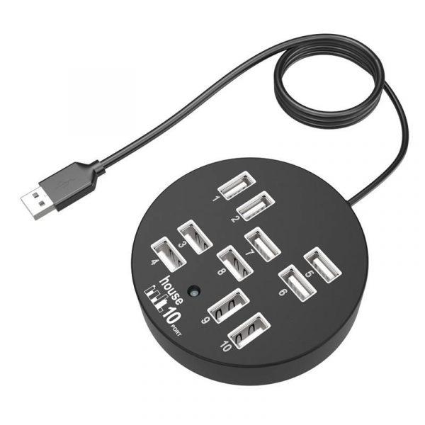 USB 2.0 10 Port HUB