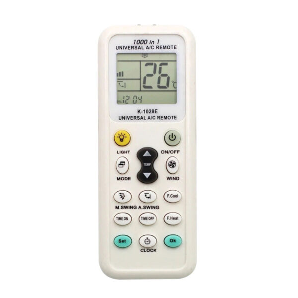 Universal Air Condition 1028E LCD A/C Multi Air conditioner Remote Control Model - K-1028E