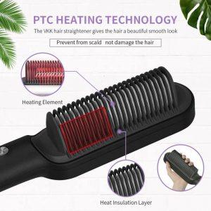 Hair Straightener - Ceramic Heated Hair Brush HQT-909B